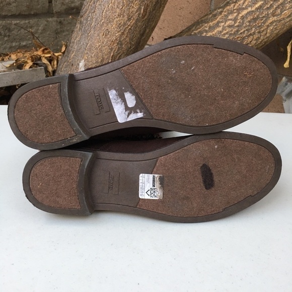 TOMS Serra Suede Sweater Knit Slouch Boots - Picture 5 of 6